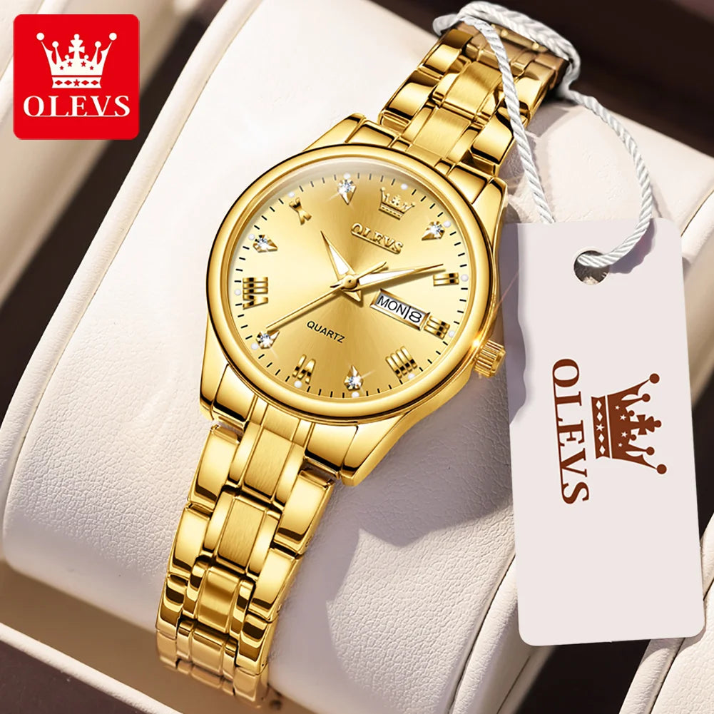 Olevs Watch Camellia