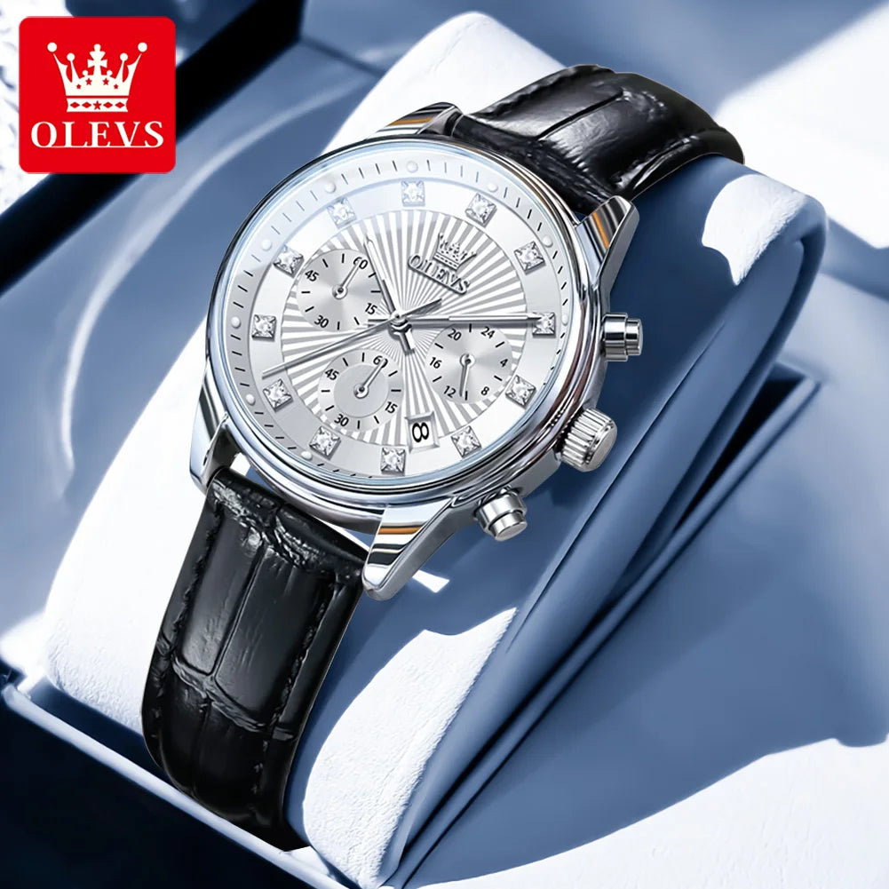 Olevs Watch Heather