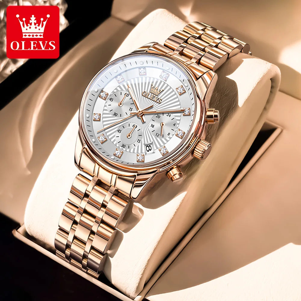 Olevs Watch Heather