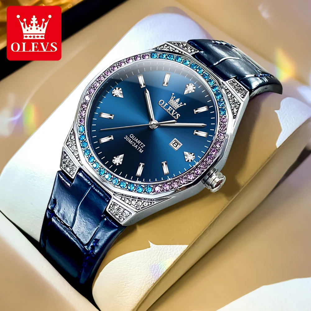 Olevs Watch Snowdrop