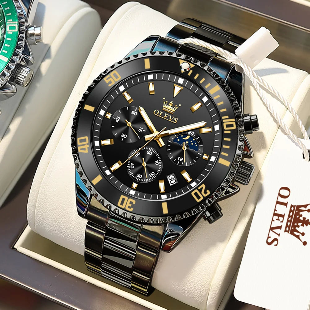 stainless steel watch