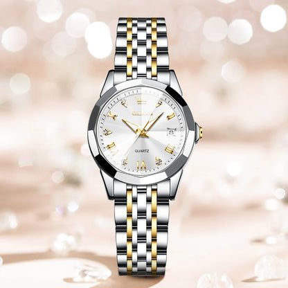 Olevs Watch Peony silver