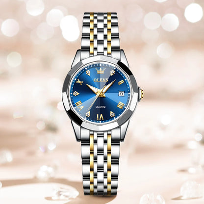 Olevs Watch Peony silver